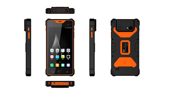 Industrie-PDA mit Barcode-Scan 3